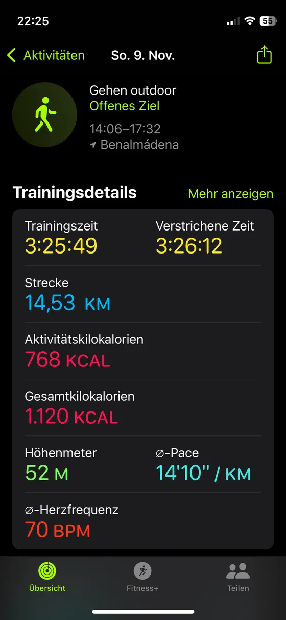 Einblick ins Vista Espectacular